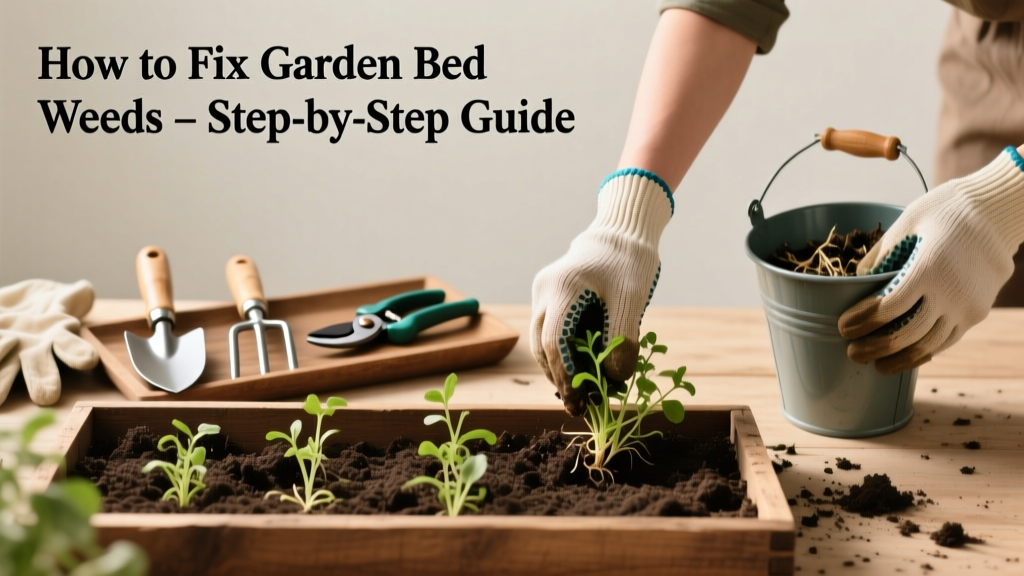 How to Fix Garden Bed Weeds: Step-by-Step Guide