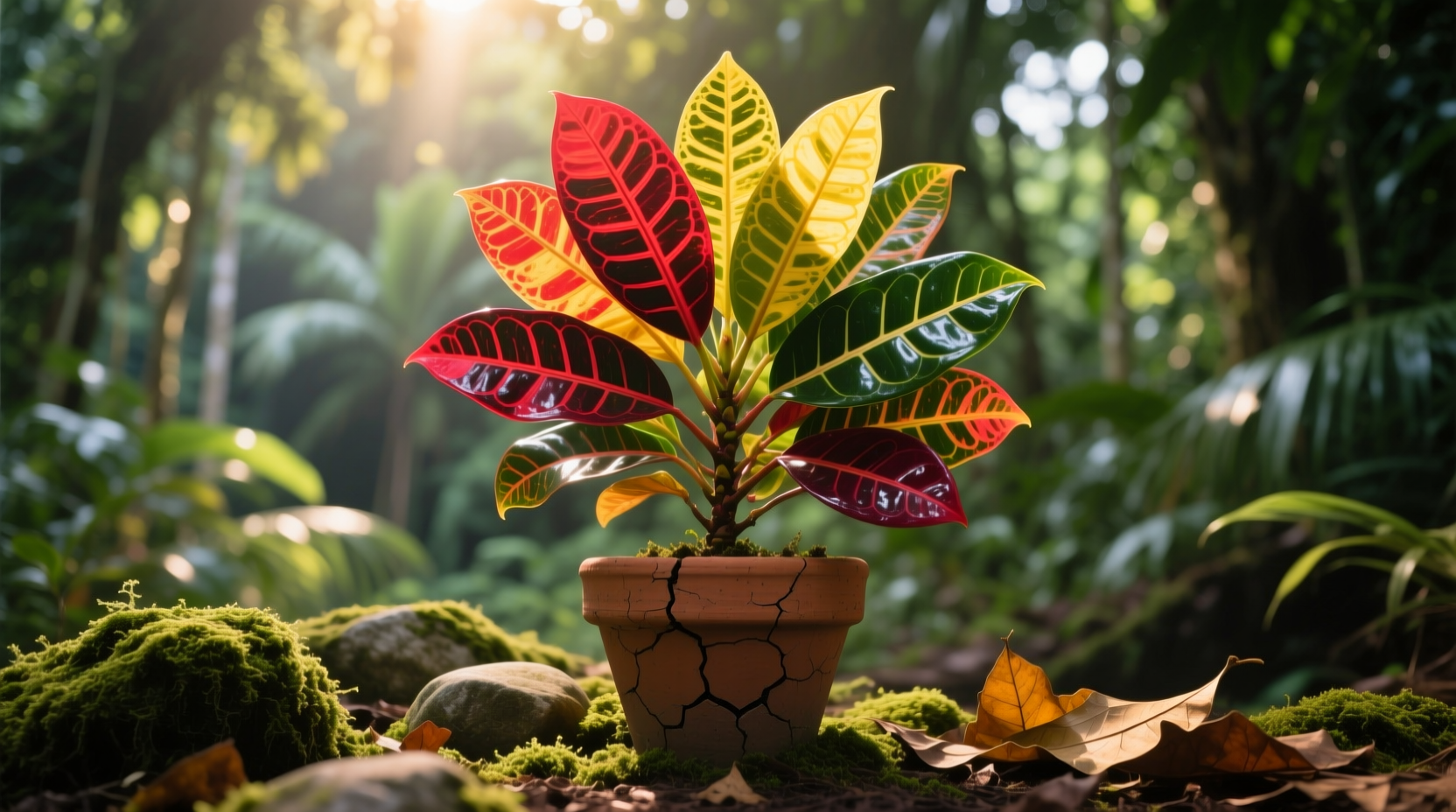 picture of croton plant