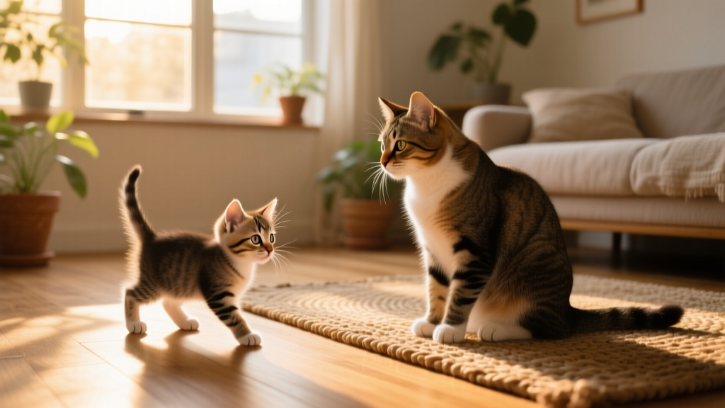 Introducing a Kitten to an Older Cat