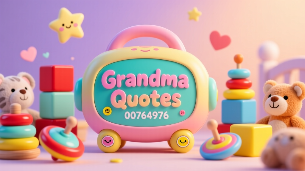 Grandma Quotes: Safety, Authenticity, and Developmental Value in Intergenerational Toy Messaging