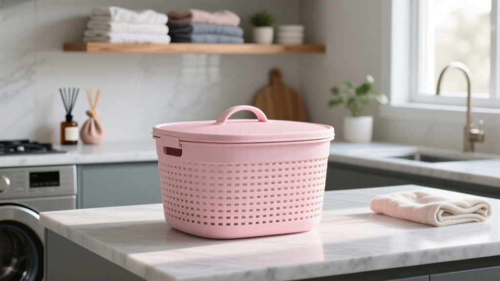 Pink Laundry Basket with Lid: Where to Buy (2024)