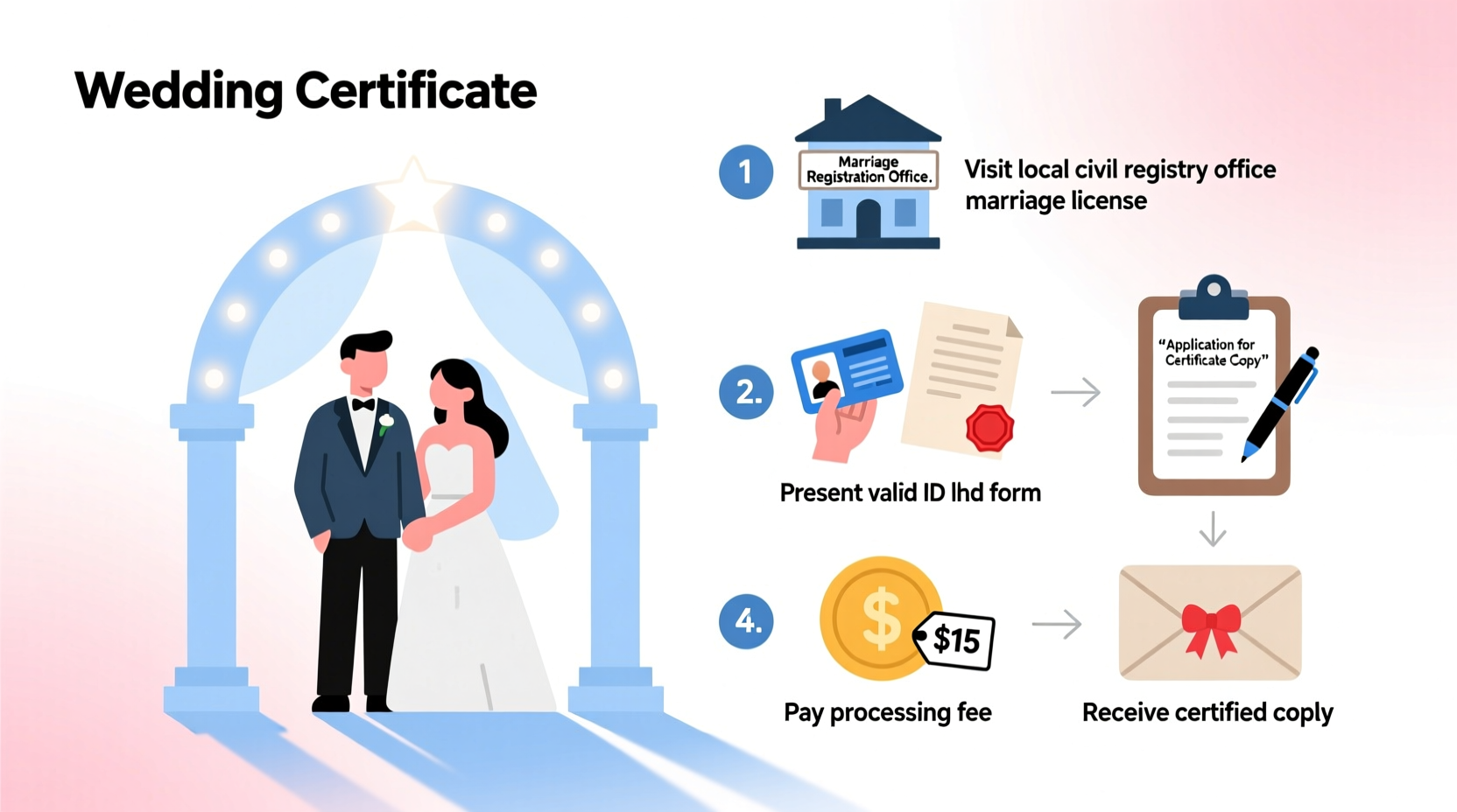 how do i get a copy of my wedding certificate