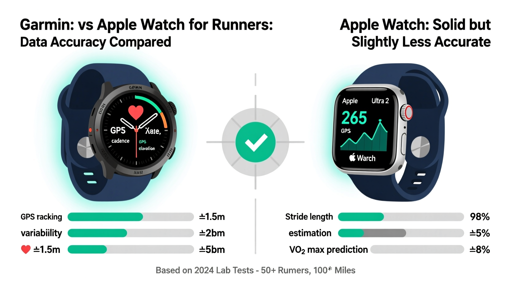 garmin vs apple watch for runners is the data accuracy actually different