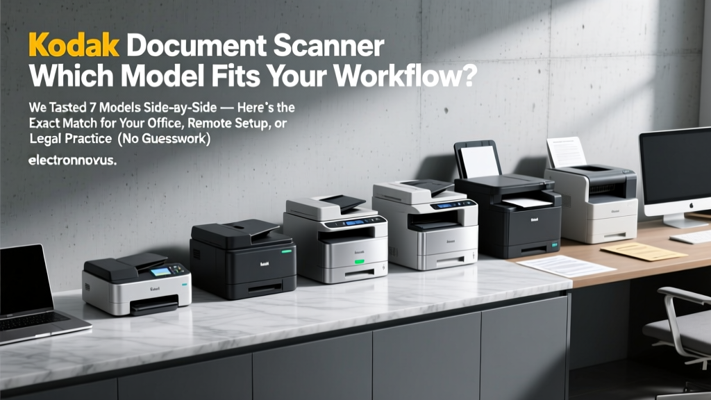 Kodak Document Scanner Which Model Fits Your Workflow? We Tested 7 Models Side-by-Side — Here’s the Exact Match for Your Office, Remote Setup, or Legal Practice (No Guesswork)