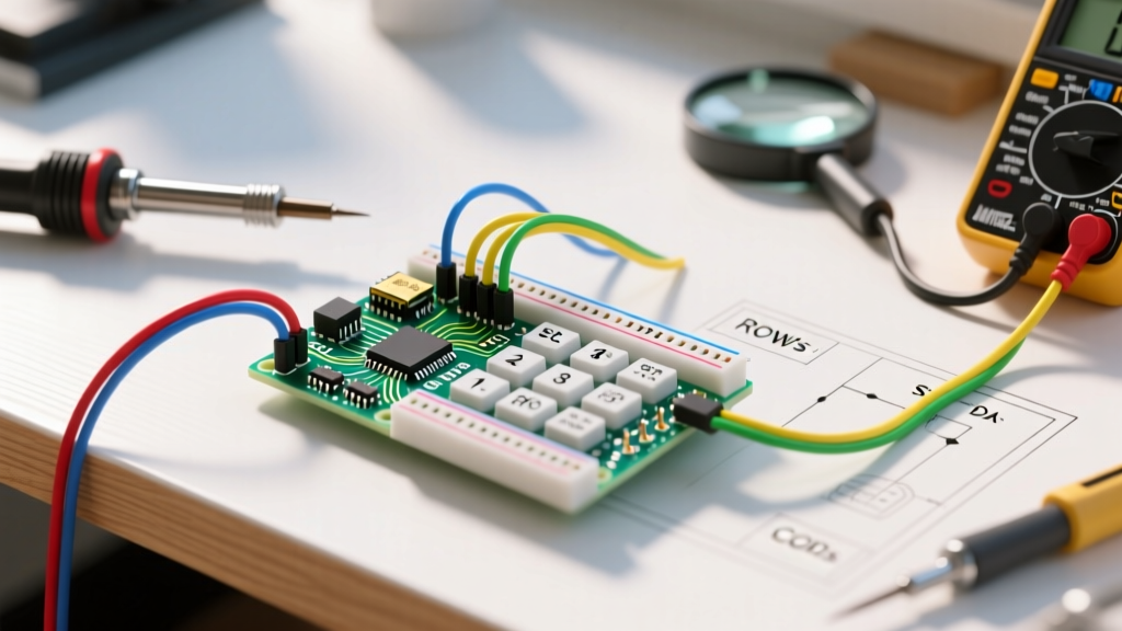 Keypad Arduino Compatibility Guide: Matrix & I2C Wiring
