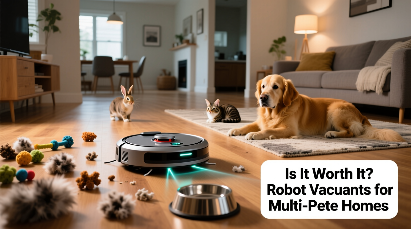 is it worth investing in a robot vacuum for homes with multiple pets