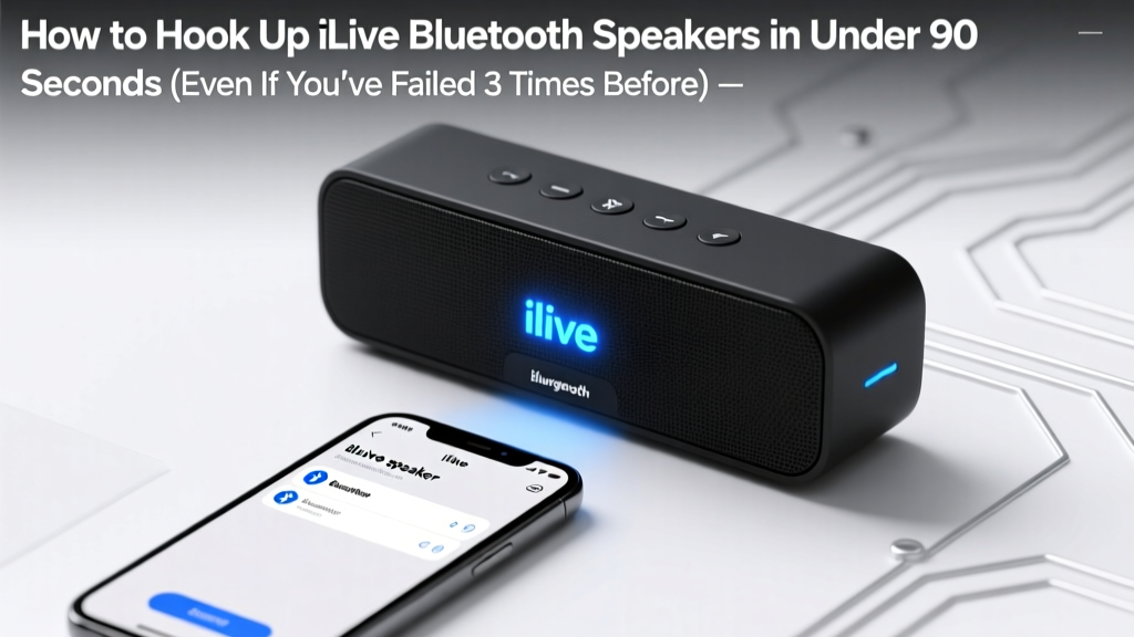 iLive Bluetooth Speakers: Pairing Guide (2026)