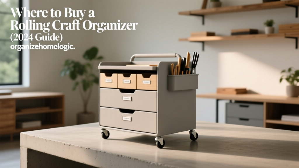 Where to Buy a Rolling Craft Organizer (2024 Guide)