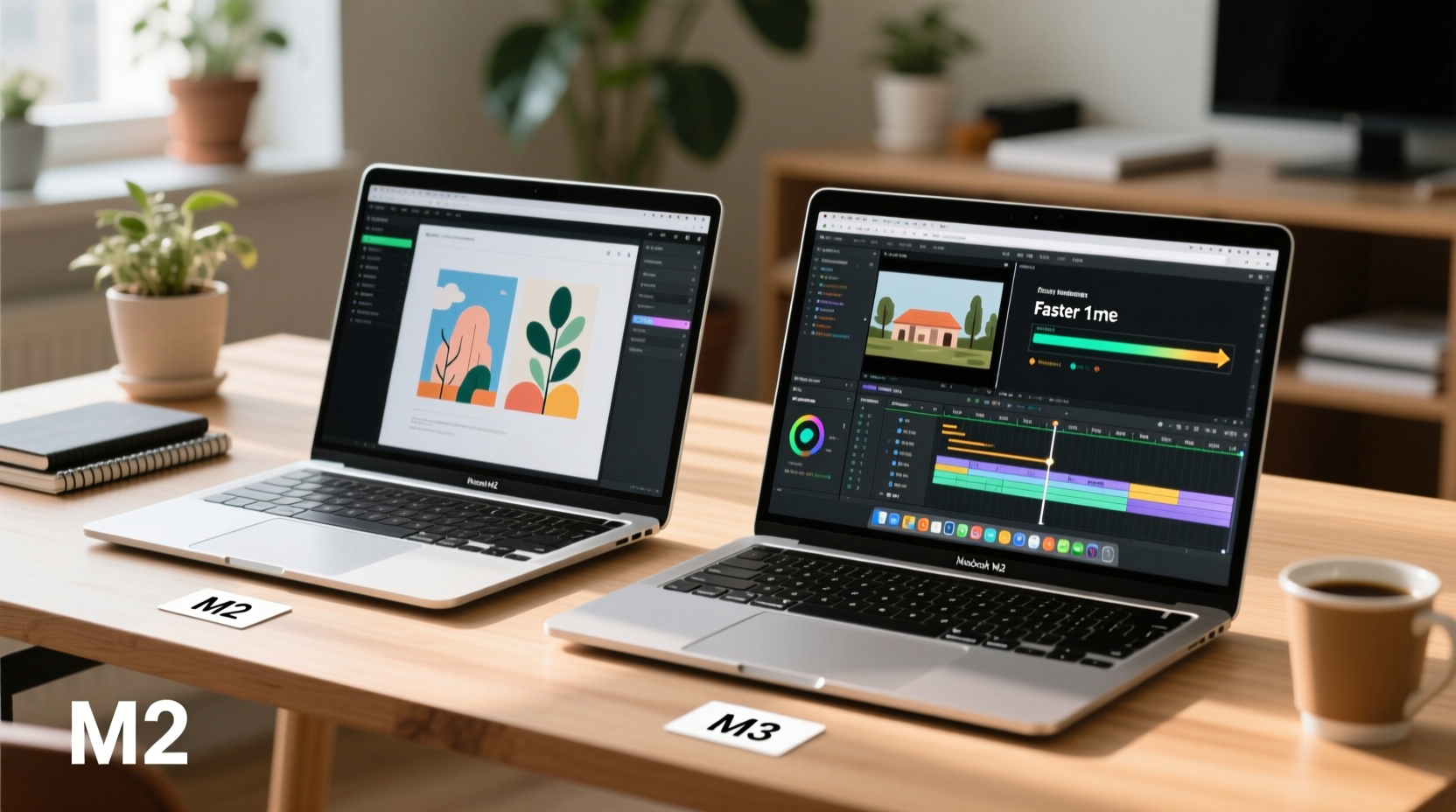 macbook air m2 vs m3 is the upgrade noticeable for students and creatives