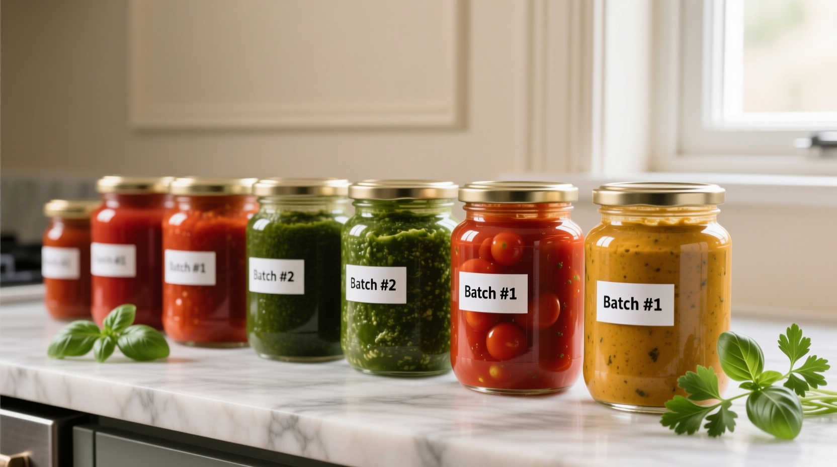 how to freeze big batches of sauce