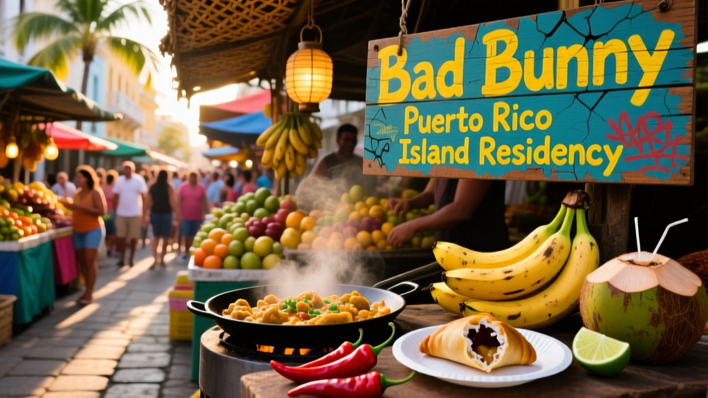 Bad Bunny’s Puerto Rico Island Residency: A Culinary & Cultural Homecoming
