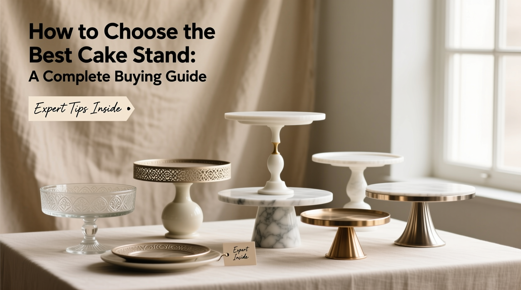 How to Choose the Best Cake Stand: A Complete Buying Guide