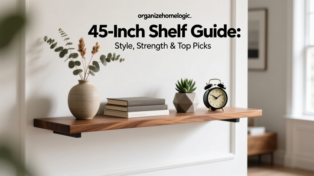 45-Inch Shelf Guide: Style, Strength & Top Picks