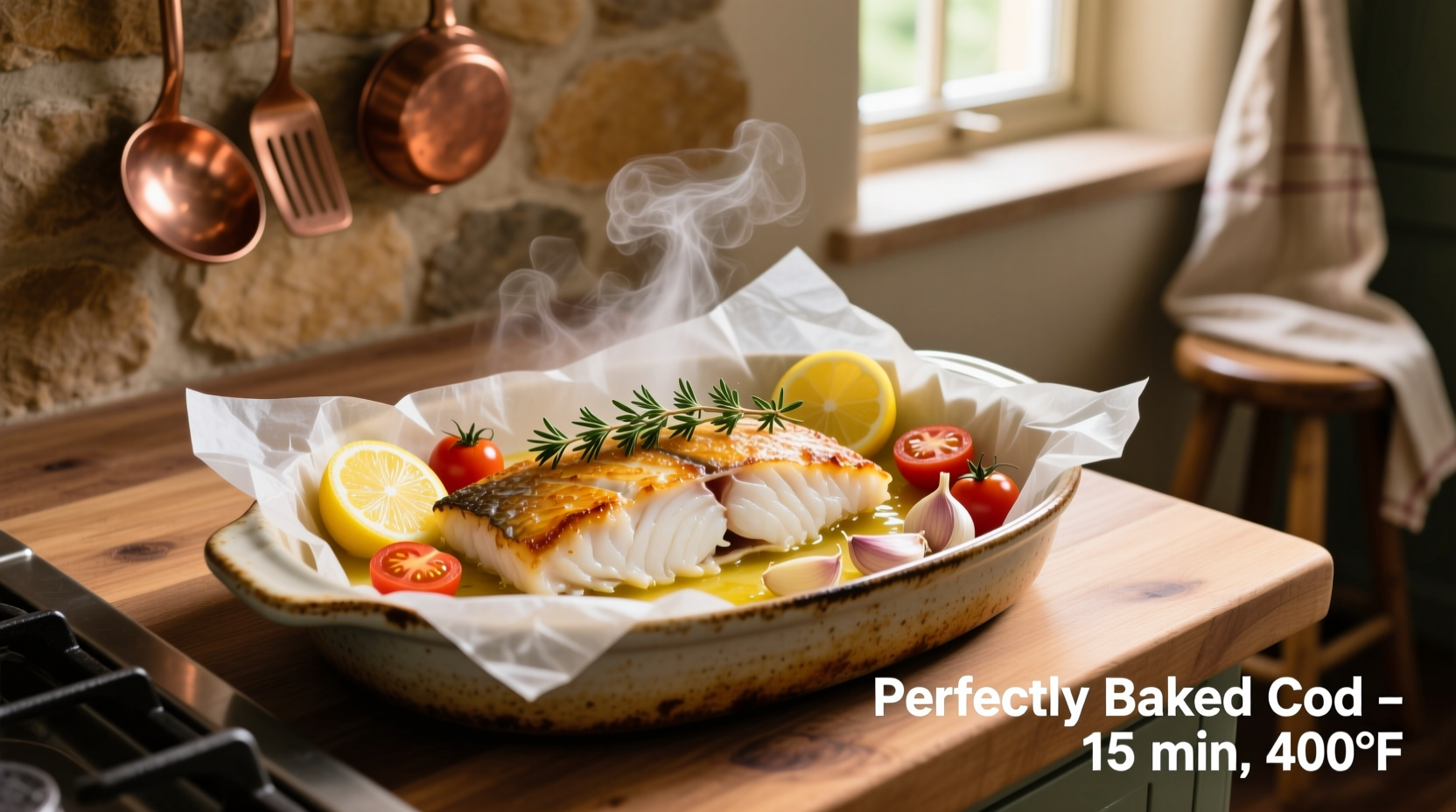 how do you cook cod fish in the oven