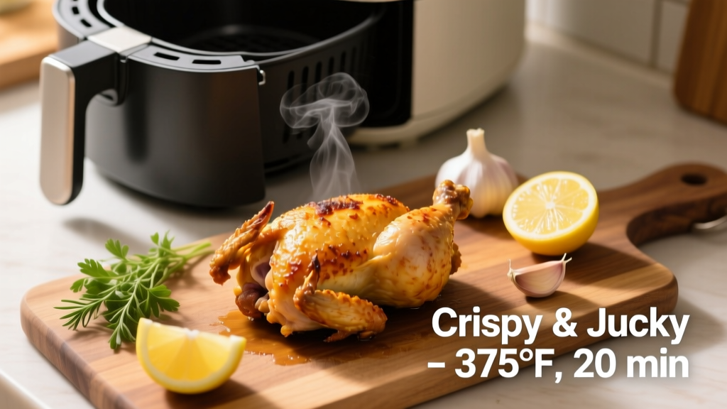 How to Cook Small Chicken in an Air Fryer (Crispy & Juicy!)