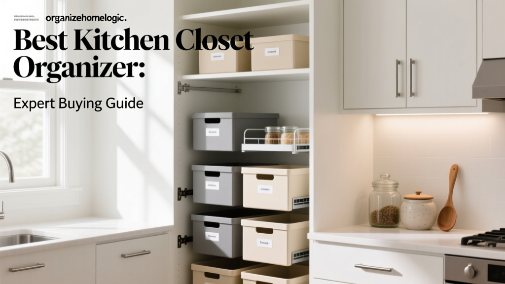 Best Kitchen Closet Organizer: Expert Buying Guide