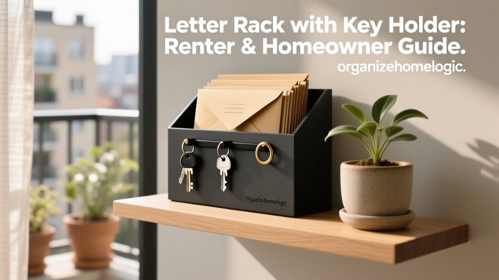 Letter Rack with Key Holder: Renter & Homeowner Guide