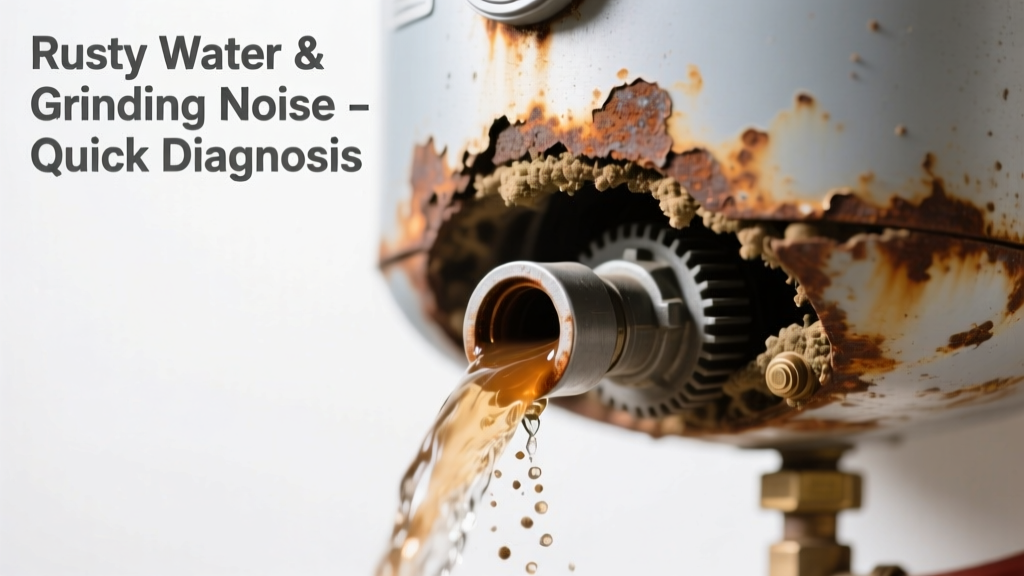 Water Heater Rusty Water & Grinding Noise: Quick Diagnosis