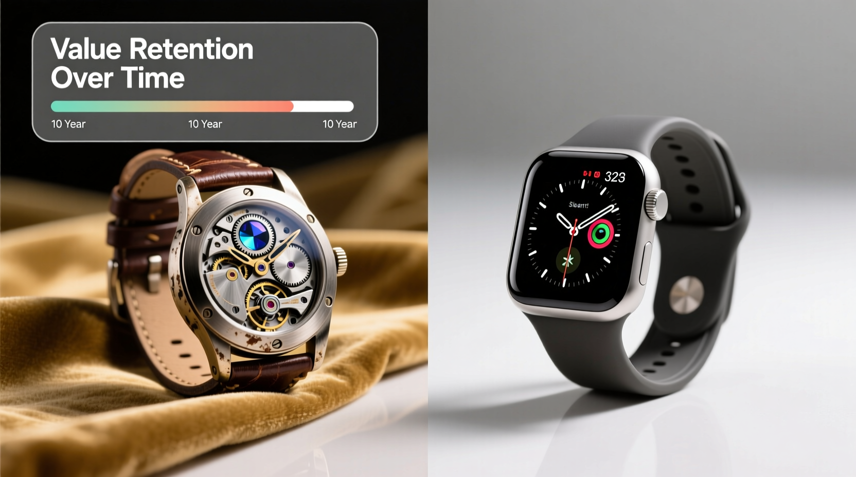 mechanical watches vs smartwatches which holds value longer as an accessory