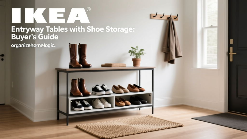 IKEA Entryway Tables with Shoe Storage: Buyer's Guide