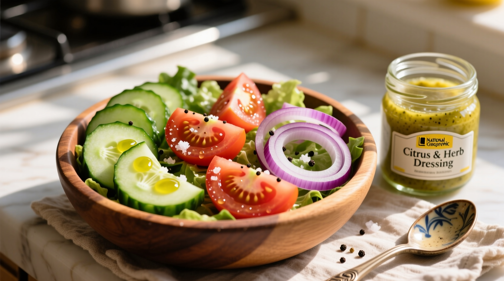 Perfect Cucumber Tomato Onion Salad Recipe in 15 Minutes