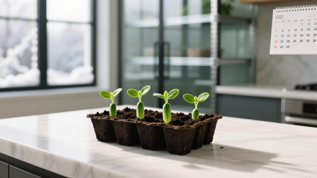Cucumber Seeds Indoors: Timing Formula & 3 Mistakes (2026)