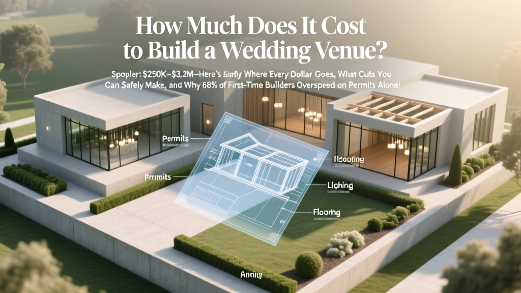 Wedding Venue Cost: $250K–$3.2M Breakdown (2026)