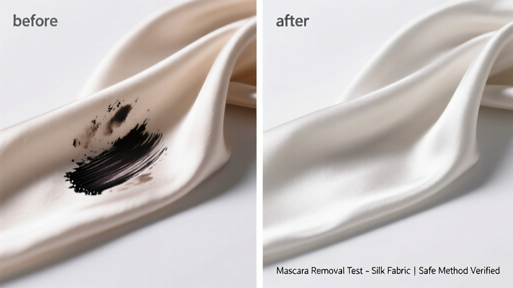 How to Remove Mascara from Silk Fabric Safely