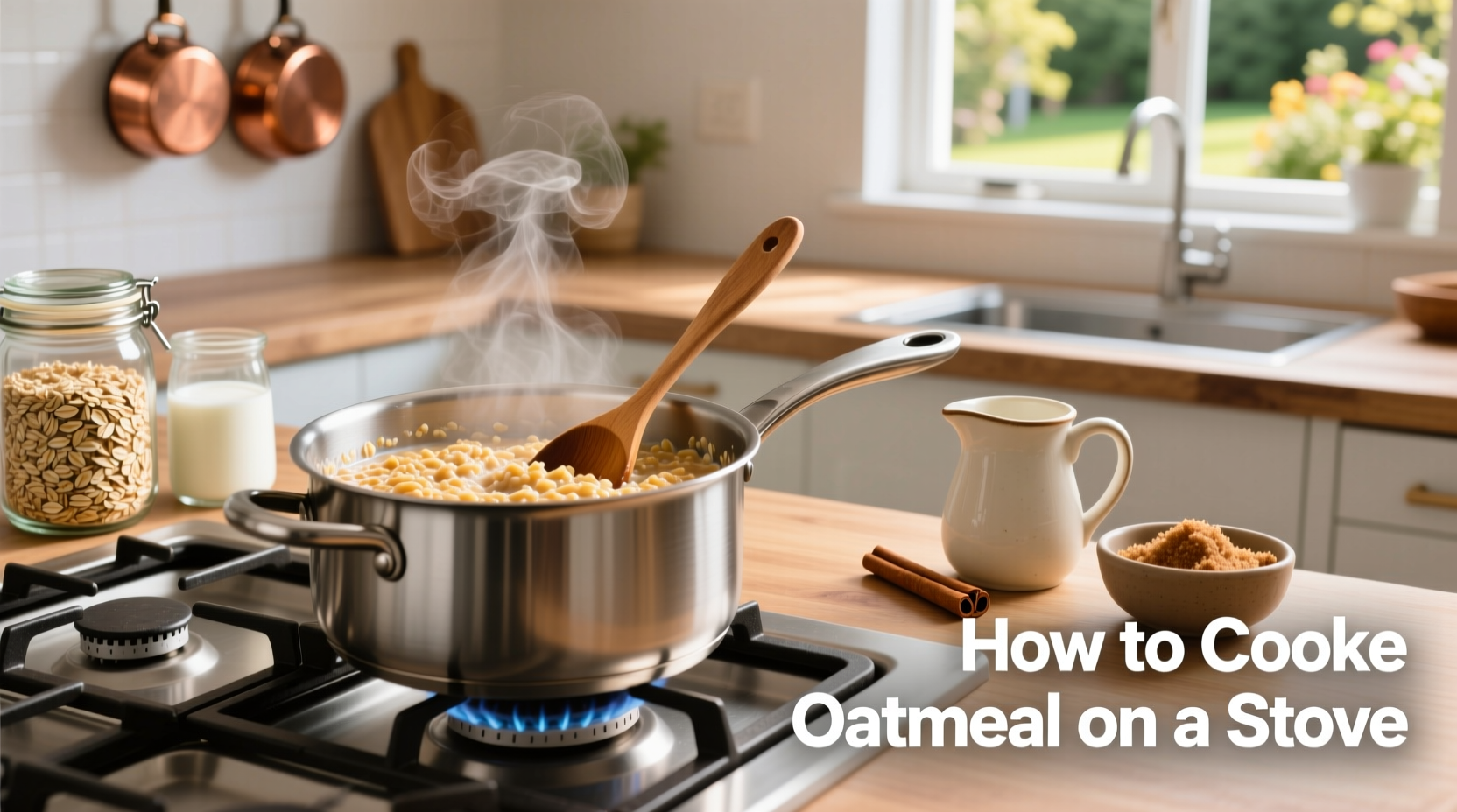 how to cook oatmeal on a stove