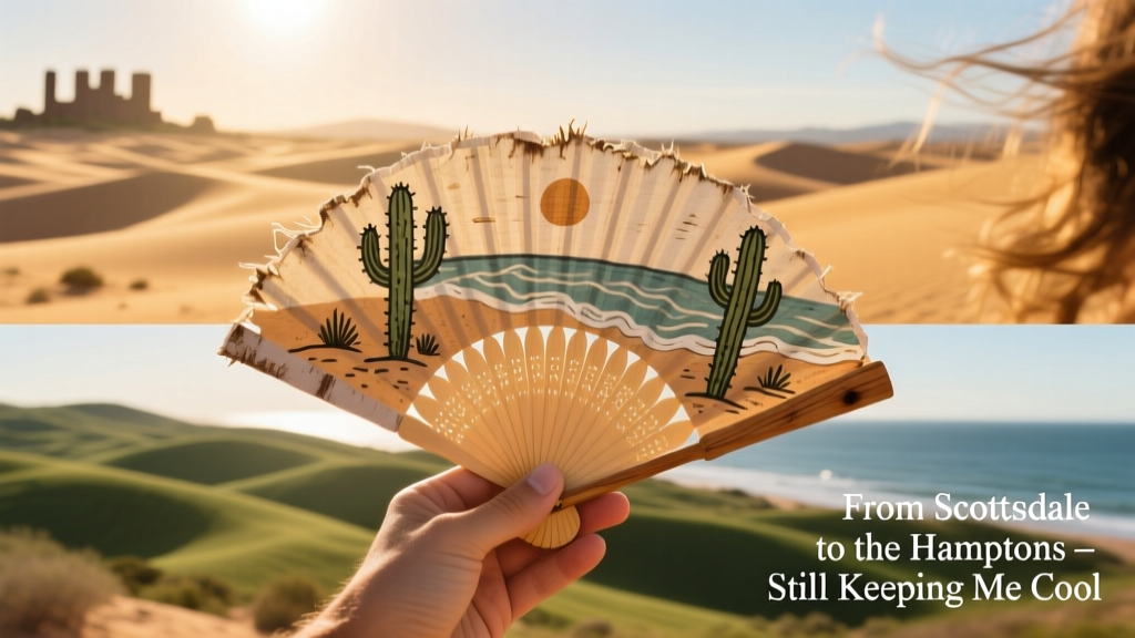 The Handheld Fan That’s Kept Me Cool From Scottsdale to The Hamptons: A Travel Analyst’s Real-World Review