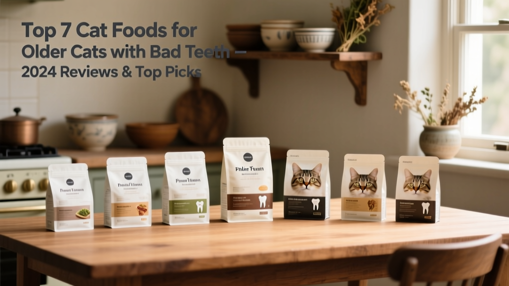 7 Best Cat Foods for Older Cats With Bad Teeth – 2024 Reviews & Top Picks