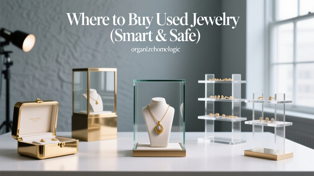 Where to Buy Used Jewelry Displays (Smart & Safe)
