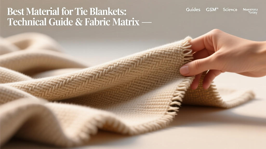 Best Material for Tie Blankets: Technical Guide & Fabric Matrix