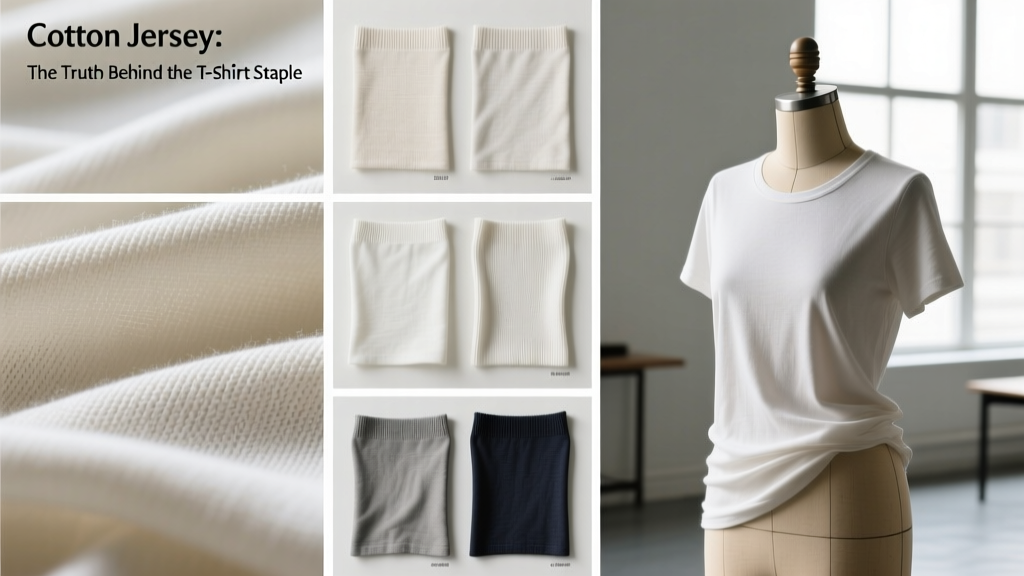 Cotton Jersey: The Truth Behind the T-Shirt Staple