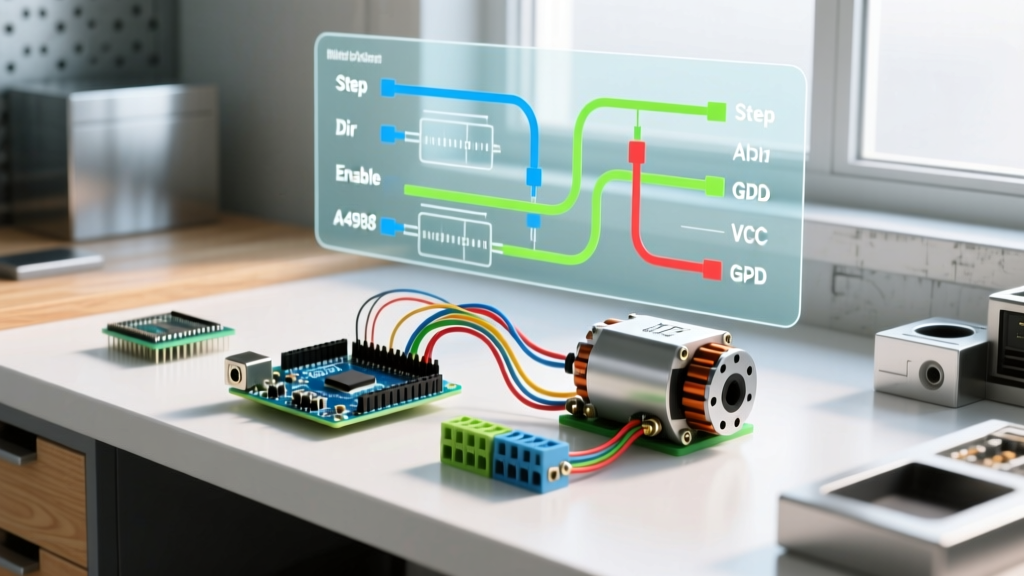 Arduino Stepper Motor Wiring Diagram for Smart Appliances