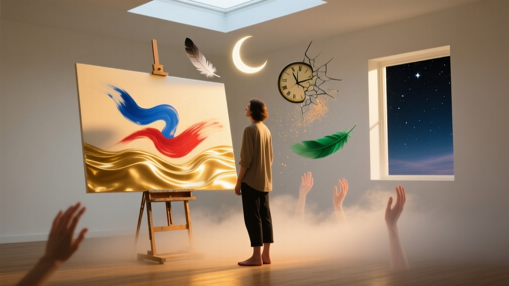 Painting Feeling Creativity: Emotional Dream Meaning