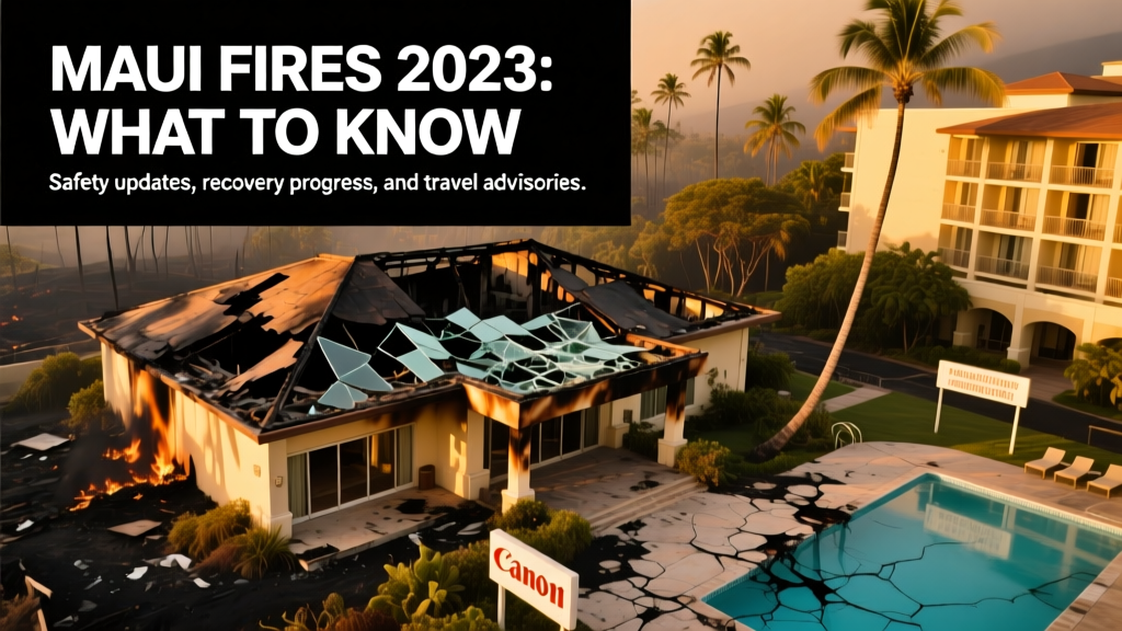 Maui Fires 2023: What Travelers, Operators, and Communities Need to Know