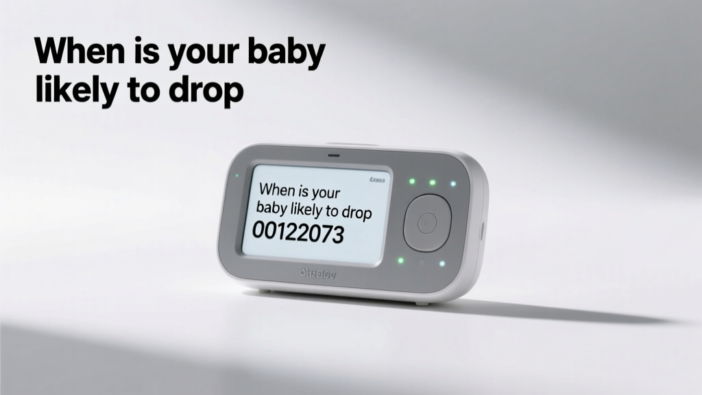 When Is Your Baby Likely To Drop? Understanding Fetal Engagement in Late Pregnancy