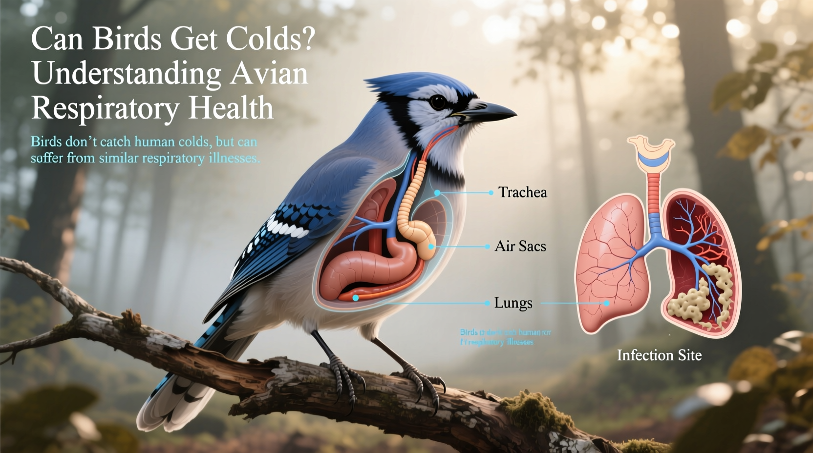 can birds get colds