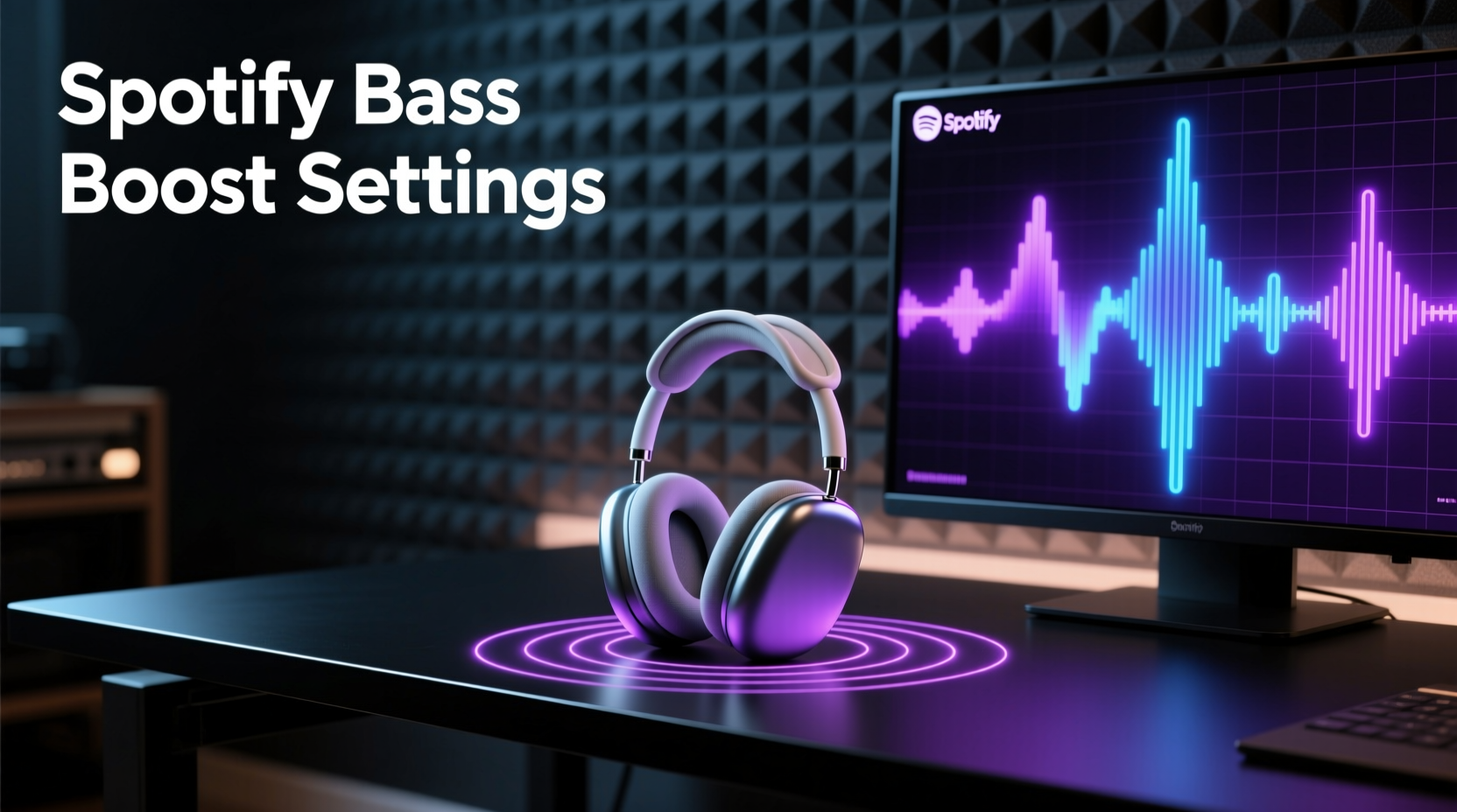 how to optimize spotify audio settings for the best bass response