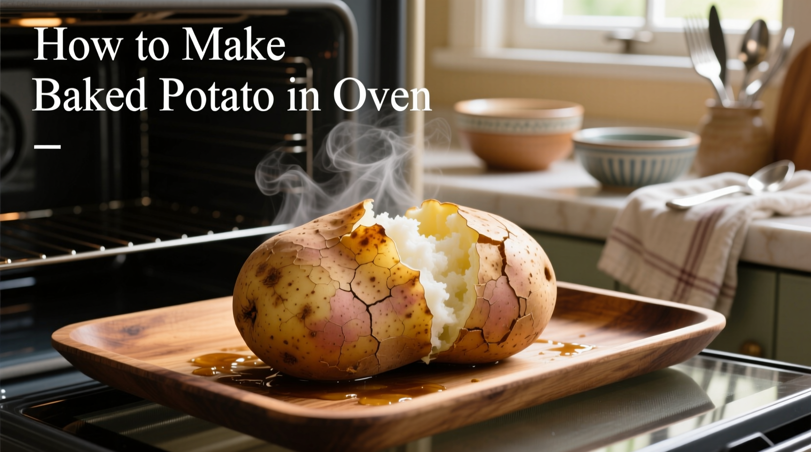 Perfect Baked Potato: Foolproof Oven Method in 60 Minutes