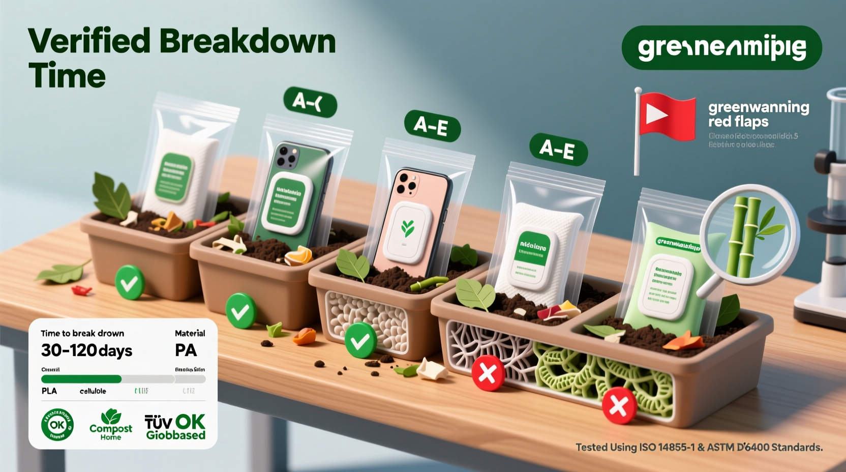 are compostable phone wipes actually biodegradable