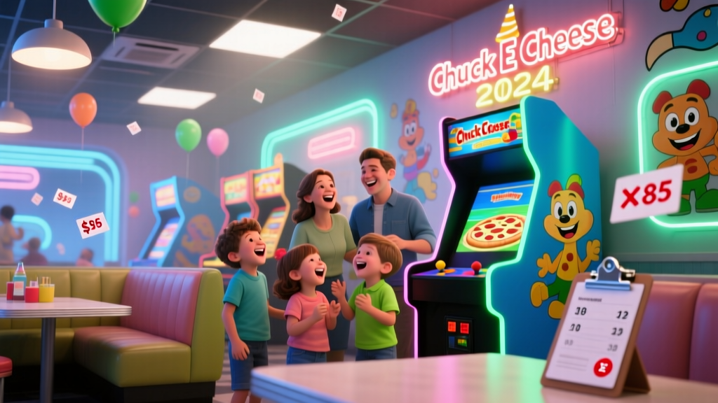 Birthday Party at Chuck E. Cheese: 2026 Cost Guide
