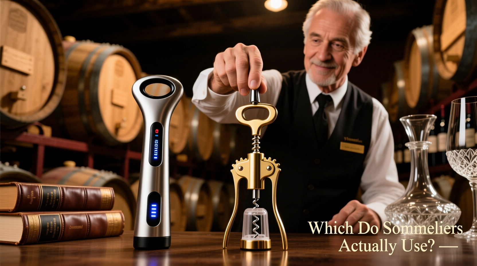 electric vs manual wine openers which do sommeliers actually use
