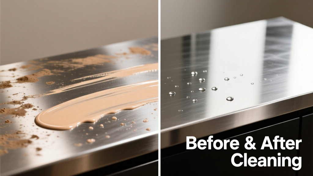 How to Remove Foundation from Stainless Steel Surfaces