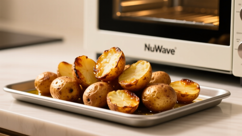 Crispy Roasted Potatoes in a NuWave Oven