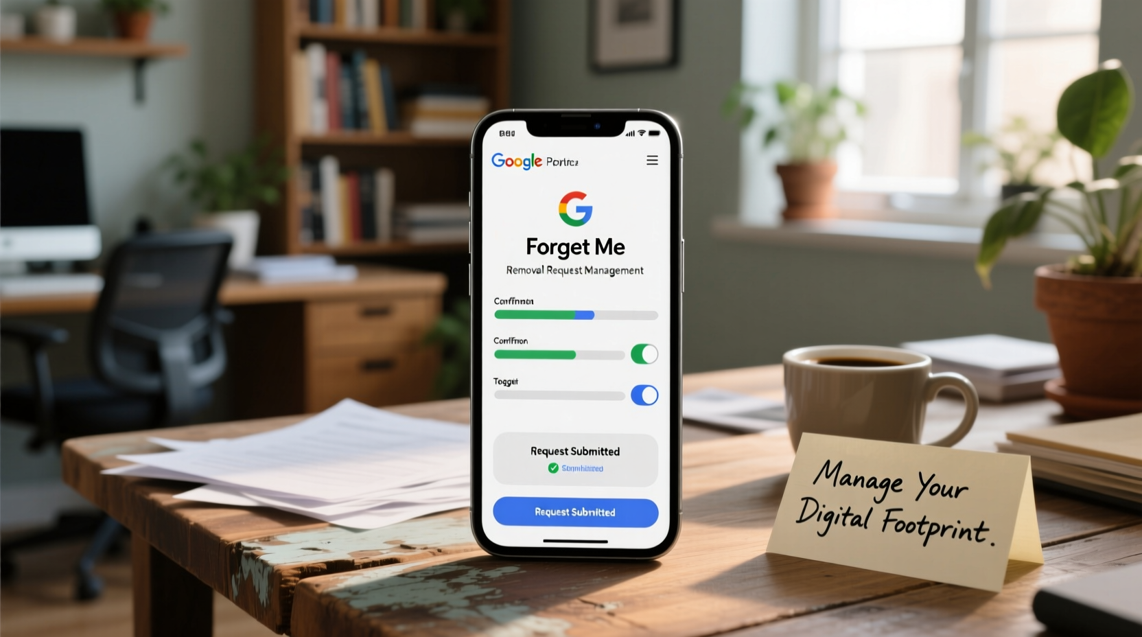 forget me manages your google removal requests