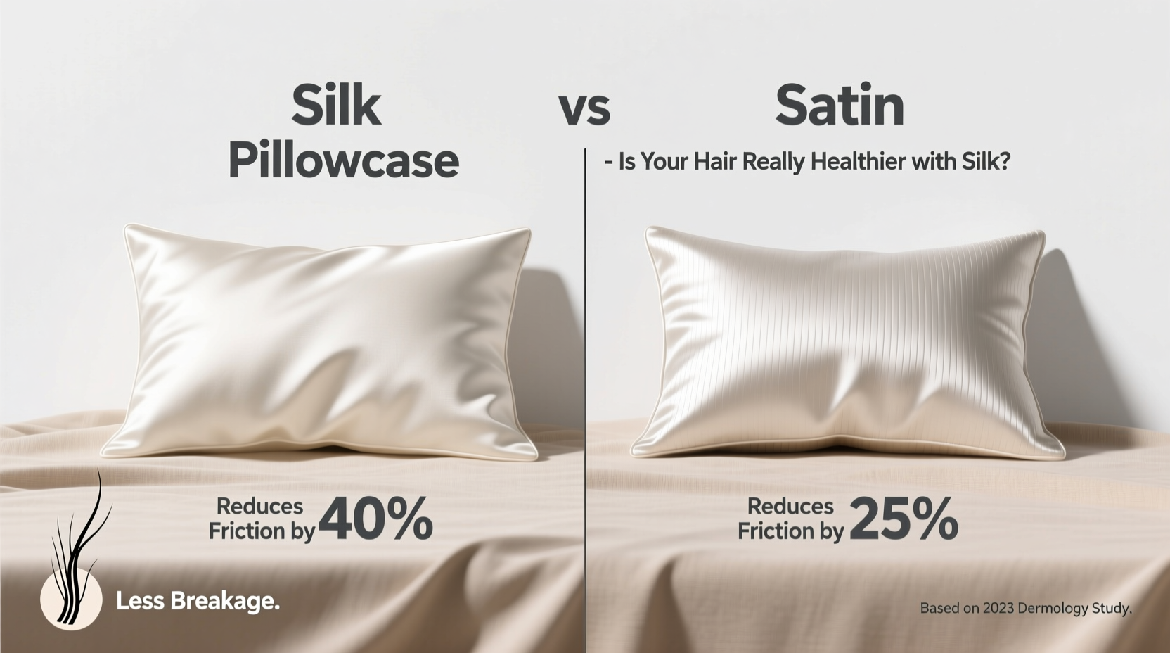 silk pillowcase vs satin is your hair really healthier with silk