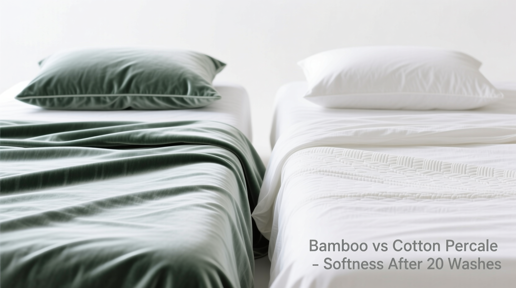 bamboo sheets vs cotton percale which feels softer after multiple washes