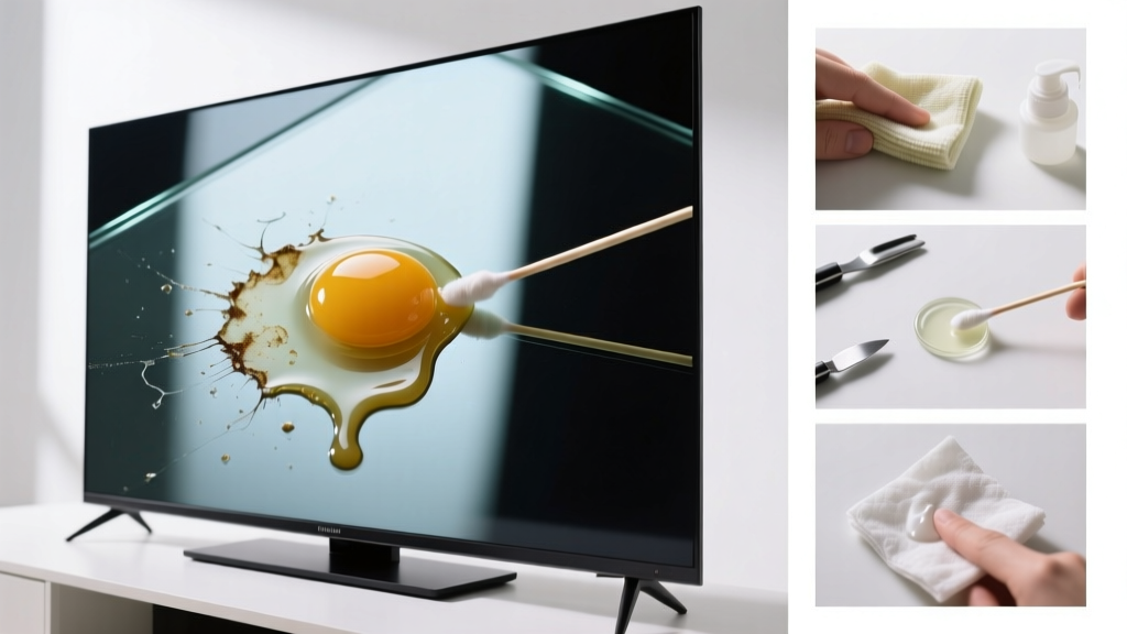Tested: How To Get Egg Out Of TV Screen In 5 Minutes